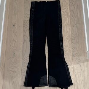 RLX Ralph Lauren Black Flare Ski Pants